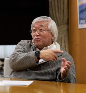 田野学長インタビュー ～新入生にむけて～