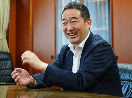 学長キャンパストーク前インタビュー